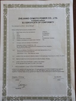 Prodám čtyřkolku cx850 gladiator G3 - 15