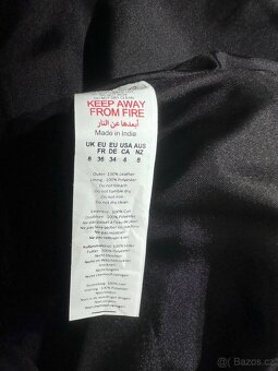 Kožené šaty v Boho stylu 100 % kůže NASTY GAL PC 10.700 - 15