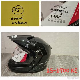 Helmy na motorku, motocross, enduro, otevřené, integral - 15