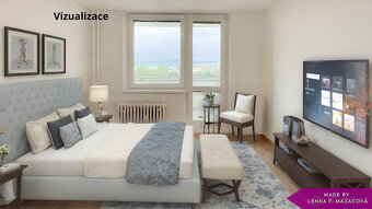 Pronájem, byt 2+1, balkon, 51 m2, po celkové rekonstrukci, P - 15