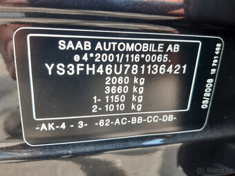 SAAB 9-3 Aero 2.8T V6 manuál sedan M08 Hirsch 275 Hp - 15
