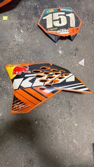 Kit plasty na KTM SX-SXF 2007 originál - 15