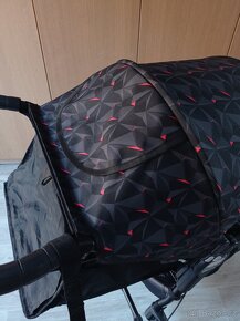 Stříška Baby Jogger summit x3, ceny OD, šití na zakázku - 15