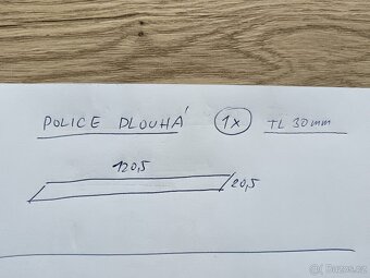 Nábytek z lamina - obývák / pracovna / dětský pokoj - 15