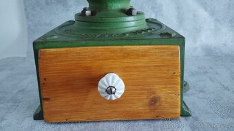 Obrovský mlýnek IDEAL s rumpalem, starožitnost  dnes sleva - 15