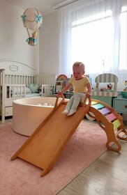 Dětská Montessori houpačka celobuková - 15