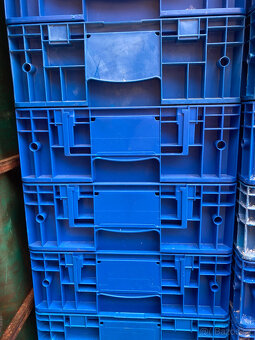 přepravka plastová s víkem, ukládací box KLT 6147 za 150 kč - 15