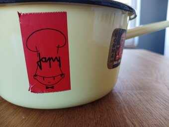 SMALTOVANÝ VINTAGE RENDLÍK JAPY FRANCIE - 15