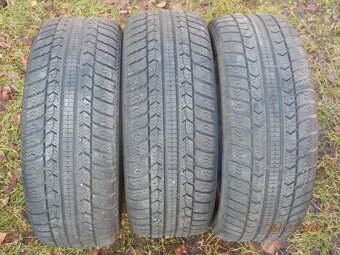 3x Zimní gumy KLEBER  195/50 R15  3x 5MM - 15