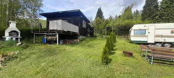 Zahrada s chatou pozemek  590m2 elektřina - 15