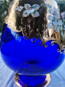 Velké modré skleněné číše - 15