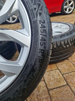 Letní sada originál AUDI 5x112 8x18 ET39 s pneu - 15