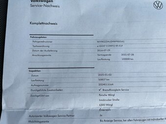 VOLKSWAGEN eGOLF VII  NAVI FULL LED - 15