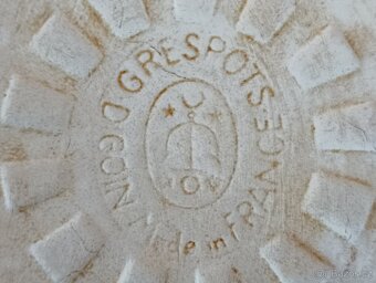 VINTAGE KAMENINOVÝ HRNEC GRÉS & POTIERS DIGOIN Z FRANCIE - 15