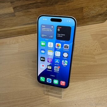 iPhone 15 128GB, bílý (12 měsíců záruka) - 15