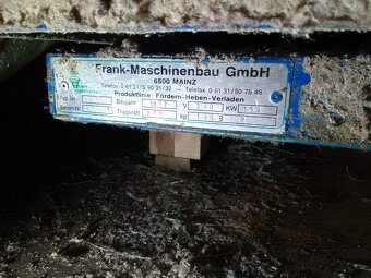 Zvedací plošina 1 - 15