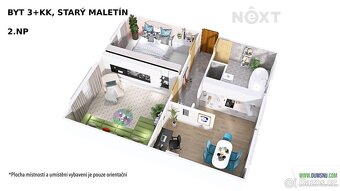 Prodej byt 3+kk, 56㎡ - 15