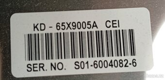 sony bravia kd-65x9005a 4K smart, vada obrazu horizont cary - 15