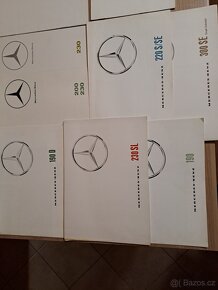 Prodám dobové prospekty Mercedes - 15