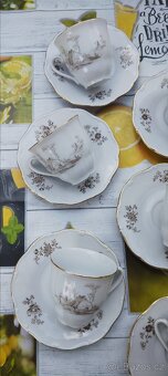 Mocca servis Karlovarský porcelán - 15