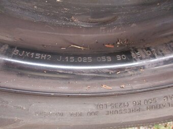 Rafky 4x100 R15 pneu letní 185/65 R15 - 15