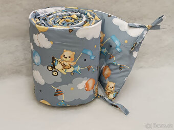 Nový mantinel do postýlky mix vzorů - 15