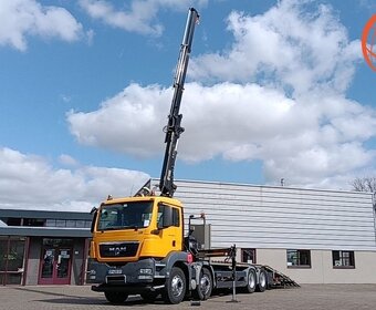 MAN TGS 35.360 - 8x2–Odtahovka+HR-Hiab 166 E-2 HIDUO 16  t/m - 15