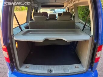 Caddy Maxi 1.9TDI 77kW,7míst,webasto,taž,bez koroze,serviska - 15