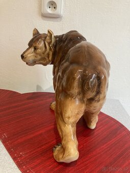Velký porcelánový medvěd Grizzly - 15