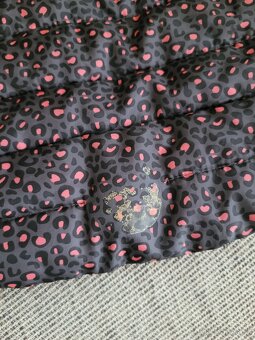 Dívčí zimní leopardí bunda zn. Lupilu, vel. 104-110 - 15