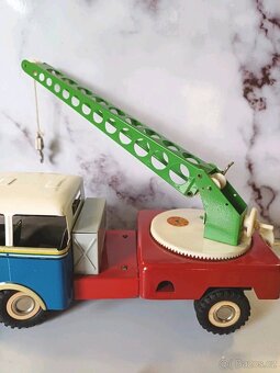 ITES Model auta Škoda 706 RT Jeřábový vůz na klíček TOP - 15