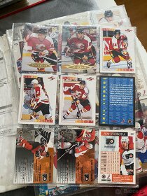 Hokejové kartičky alba plus karty… komplet - 15