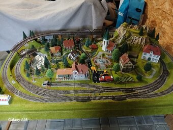 Železniční kolejiště NOCH HO 150x100CM - 15