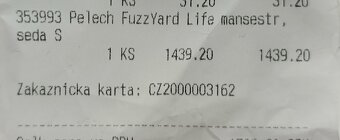 Pelíšek FuzzYard Life - 15