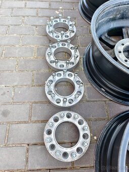 Alu kola Hummer H2 a vymezovací podložky - 15