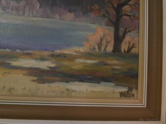 Obraz horského jezera + další obrazy - 15