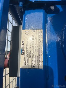 Vertikální stavební výtah Geda 300Z, jeřáb, zvedák s výškou - 15