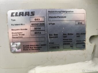 Obraceč píce Claas VOLTO 800 - 15