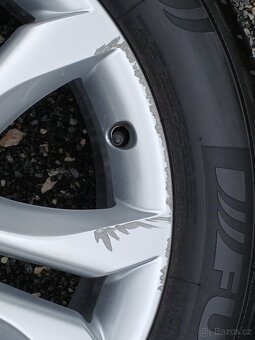 Zimní orig alu Audi Q5 Fulda 235/55/19 super vzorek 8mm - 15