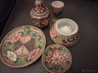 Chalupařské dřevěné starožitné dekorace - 15