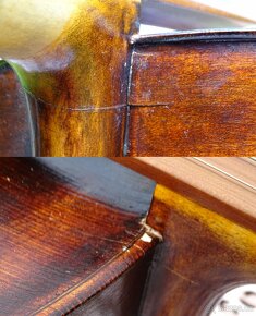 4/4 cello značené FRANCISCUS GEISSENHOF - 15