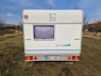 Obytný přívěs knaus - 15