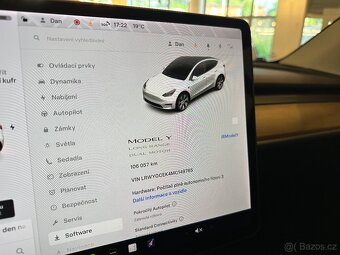 TESLA MODEL Y LONG RANGE DUAL MOTOR M2022 ZÁRUKA CZ DPH - 15