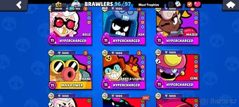 Brawl Stars účet 74k trophy - 15
