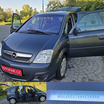 BENZÍNOVÁ, ČTYŘVÁLCOVÁ OPEL MERIVA 1,6 16v S AUTOKLIMOU - 15
