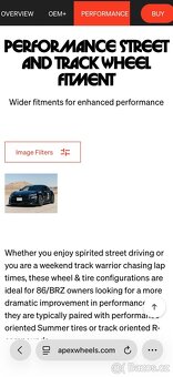 APEX ARC8 GR/GT86 5x100 R17 - 15