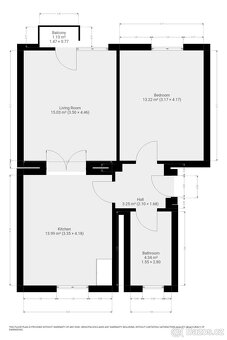 Pronájem bytu 2+1, Krupná, Komořany,   55 m2 - 15