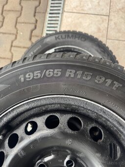 ZIMNÍ PLECHOVÁ KOLA 🛞 ŠKODA - VW - 15
