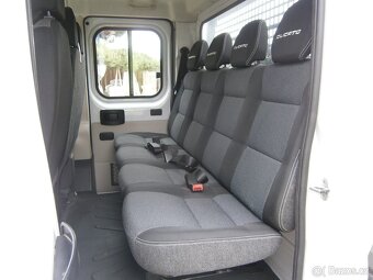 FIAT DUCATO 2,3  DVOUKABINA 7 MÍST 163157 KM-2017 - 15