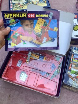 Hry: domino, brusle, magnetické stavebnice, merkur, Smolíček - 15